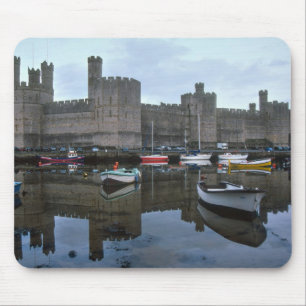 Mousepad Gales, castelo de Caernarfon, um dos