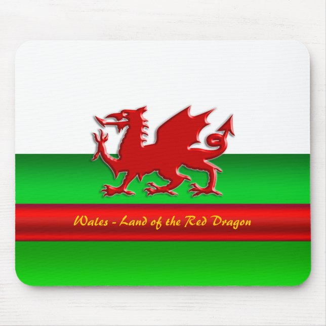 Mousepad Gales - Lar do Dragão Vermelho, efeito metálico (Frente)