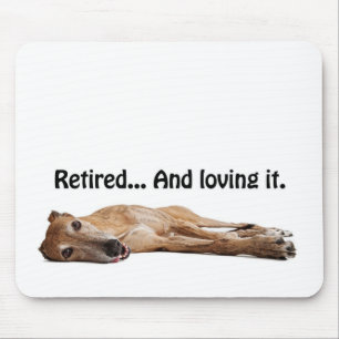 Mousepad Galgo de GVV aposentado e que ama o