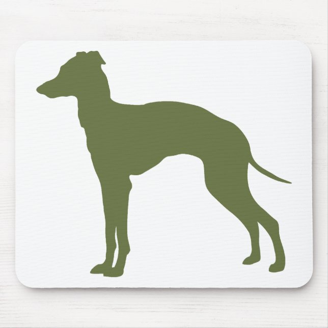 Mousepad Galgo italiano (Frente)