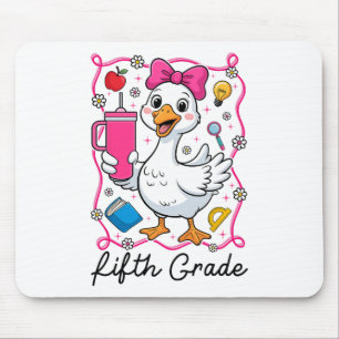 Mousepad Galinha Boba Coquete Menina do 5º Ano 1º Dia De
