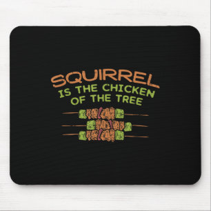 Mousepad Galinha Da Árvore, Churrasco Engraçado Caçador De 
