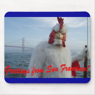 Mousepad Galinha de San Francisco