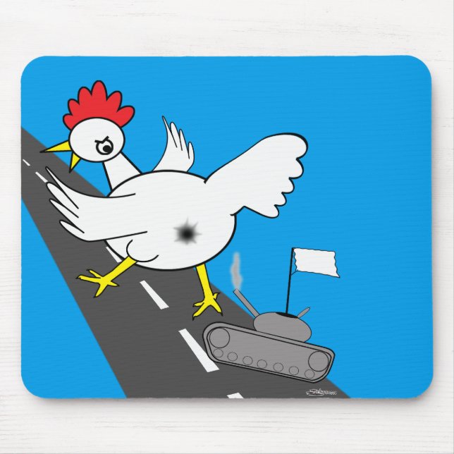 Mousepad Galinha Gigante! (Frente)