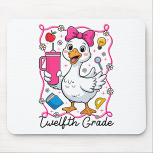 Mousepad Galinha Tonta Coquete Menina do 12º Ano 1º Dia O