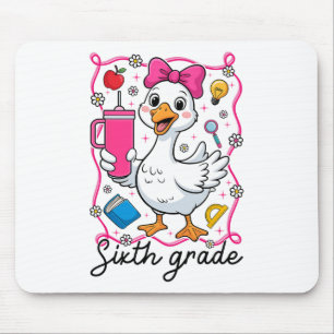 Mousepad Galinha Tonta Coquete Menina do 6º Ano 1º Dia De