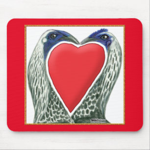 Mousepad Galinhas de jogos de namorados
