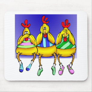 Mousepad Galinhas Inocentes