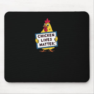 Mousepad Galinhas Vidas - Vegetarianas - Amantes de os anim