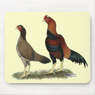 Mousepad Galinhas Wheaten de Aseel
