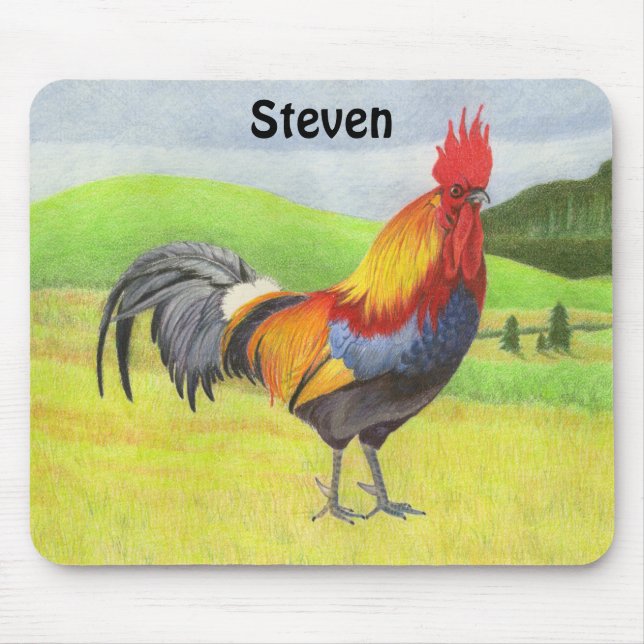 Mousepad Galo (Frente)