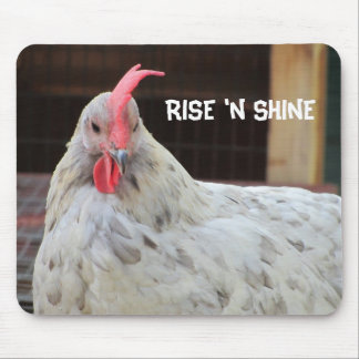 Mousepad Galo com Dito Matinal