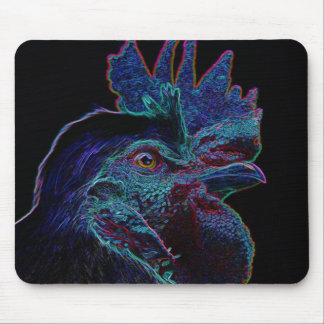 Mousepad galo preto