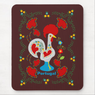 Mousepad Galo tradicional de Barcelona em branco