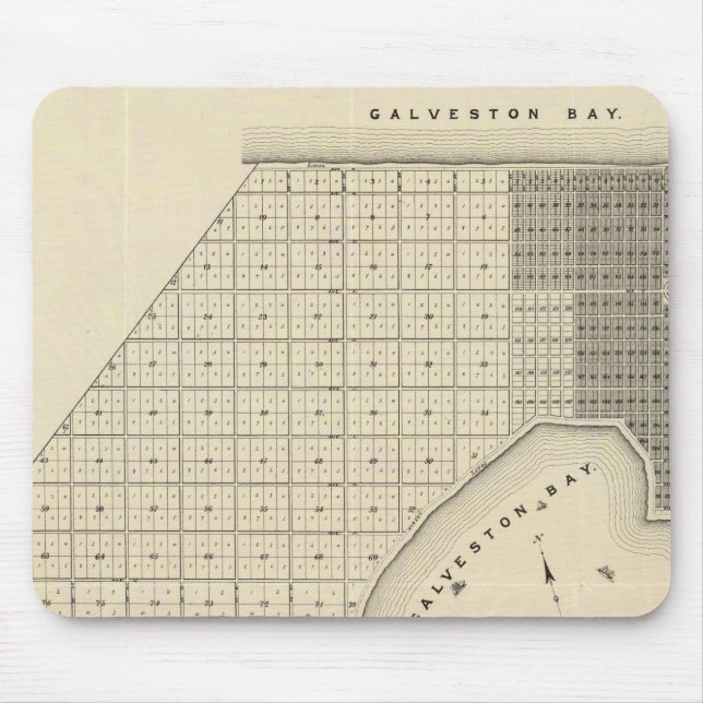 Mousepad Galveston do Norte (Frente)