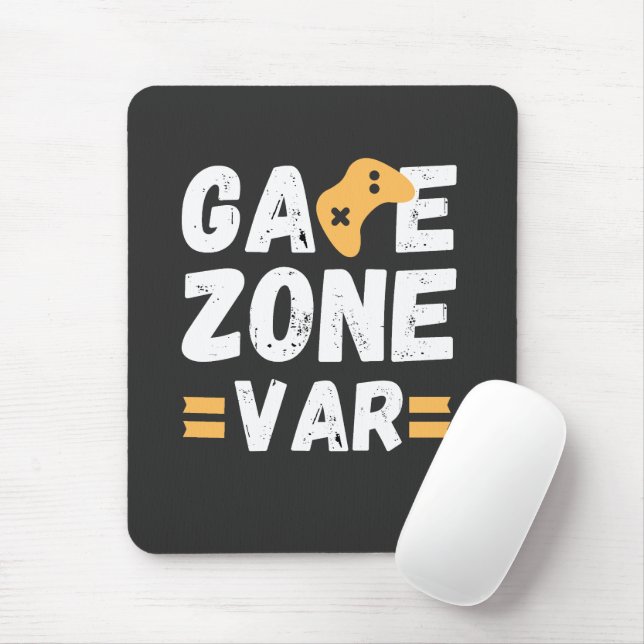 Mousepad Game Zone VAR Text Design (Com mouse)