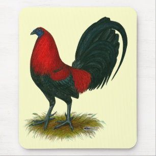 Mousepad Gamecock Americano:  Vermelho castanho
