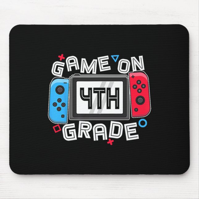 Mousepad Gamer Ck To School Funny Game On 4th Grade Kids Bo (Frente)