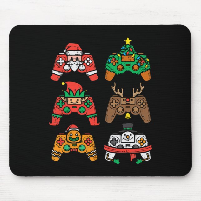 Mousepad Gamer Controller Xmas Gaming Men Ki (Frente)