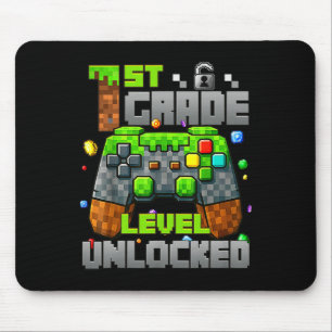 Mousepad Gamer De Vídeo Desbloqueado De Nível 1rua Ck Pixel