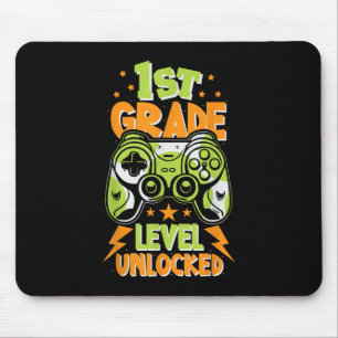 Mousepad Gamer Desbloqueado De Nível 1rua Volta À Escola