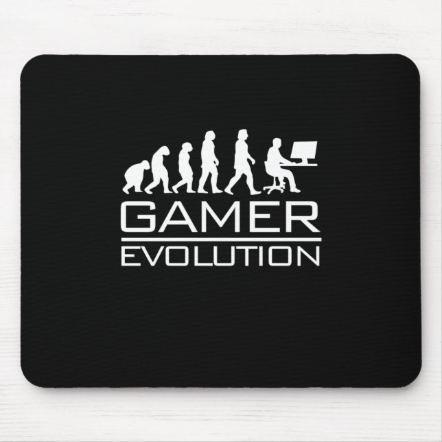 Mousepad Gamer Gift | Evolução dos jogadores (Frente)