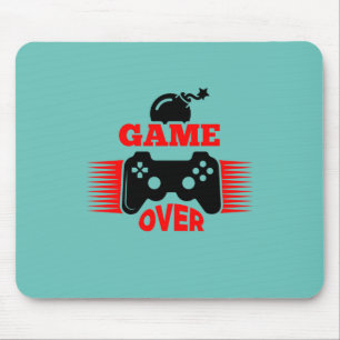 Mousepad Gamer Gift Game Over