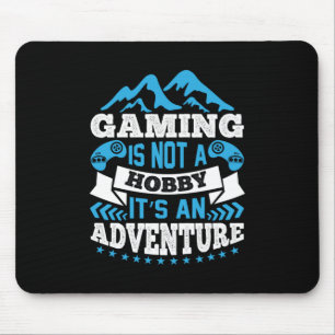 Mousepad Gamer Gift Gaming Não É Um Hobby