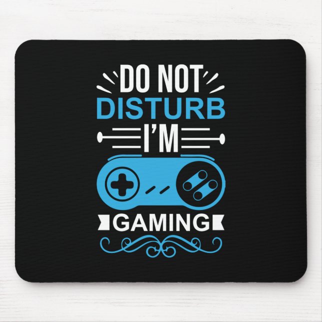 Mousepad Gamer Gift I Am Gaming (Frente)