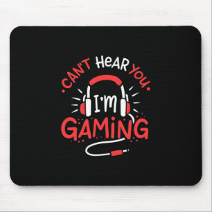 Mousepad Gamer Gift Não Posso Estar Aqui Estou A Jogar