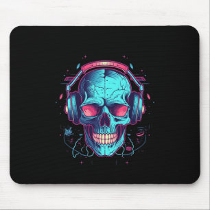 Mousepad Gamer Halloween Costume Skull Gaming Videogame