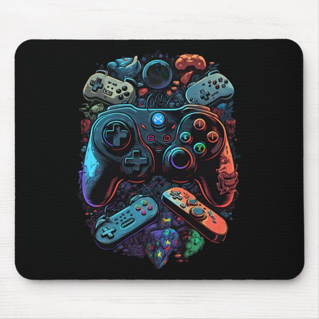 Mousepad Gamer Video Game Controller 19 (Frente)