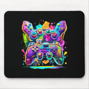 Mousepad Gamers Coloridos Coloridos de Drivers de Paint do