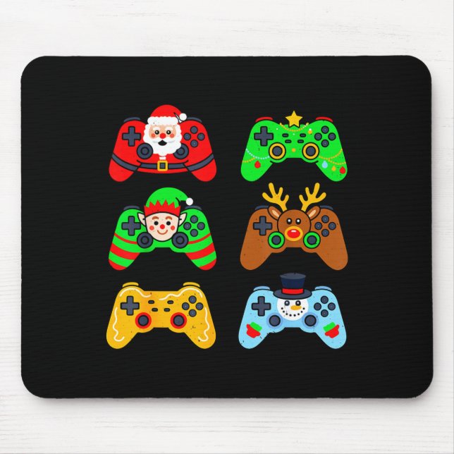 Mousepad Gaming Christmas For Boys Gamer Youth Teens Men Xm (Frente)