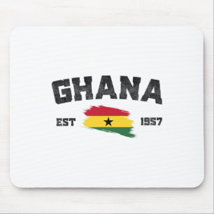 Mousepad Gana Est. 1957 Dia da Independência das Bandeiras
