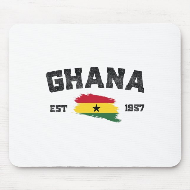 Mousepad Gana Est. 1957 Dia da Independência das Bandeiras  (Frente)