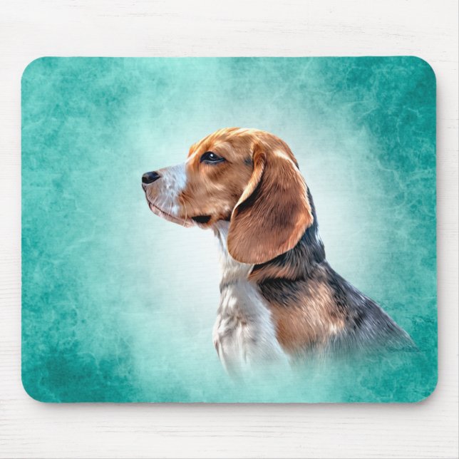 Mousepad Gancho de Cão Desenho (Frente)