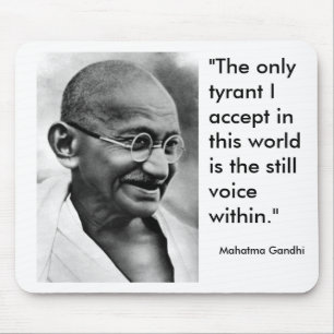 Mousepad Gandhi de sorriso