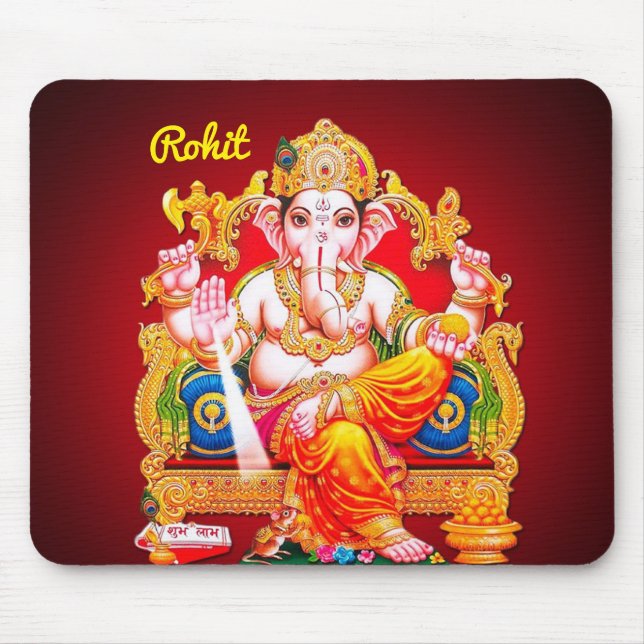Mousepad Ganesh Editável (Frente)