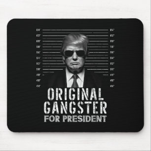 Mousepad Gangster Original Para O Presidente Donald Trump M
