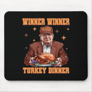 Mousepad Ganhador de Trump Engraçado Turquia Janta