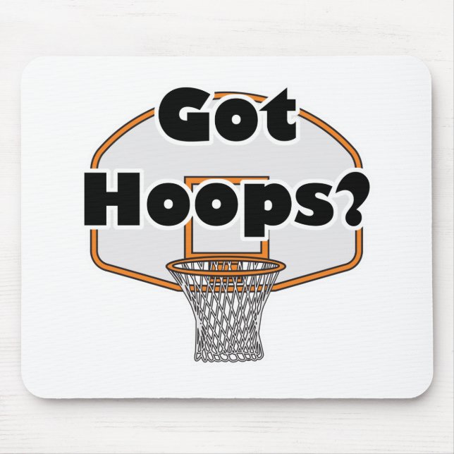 Mousepad ganhava um gancho de basquete (Frente)