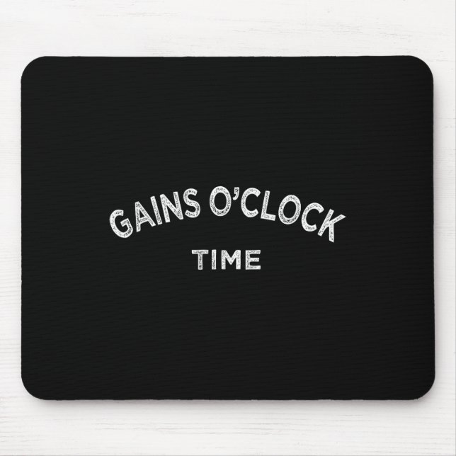 Mousepad Ganhe O Hora Engraçado Powerinclusive (Frente)