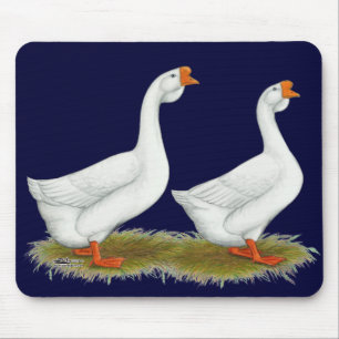 Mousepad Gansos africanos brancos