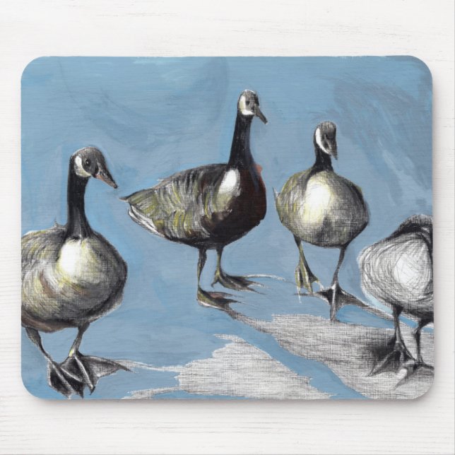 Mousepad Gansos amigáveis 2012 de Canadá (Frente)