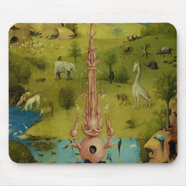 Mousepad Garden of Eden - Hieronymus Bosch (Frente)