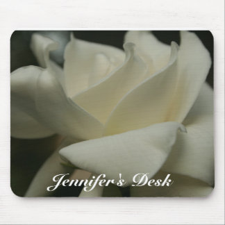 Mousepad Gardenia, a mesa de Jennifer