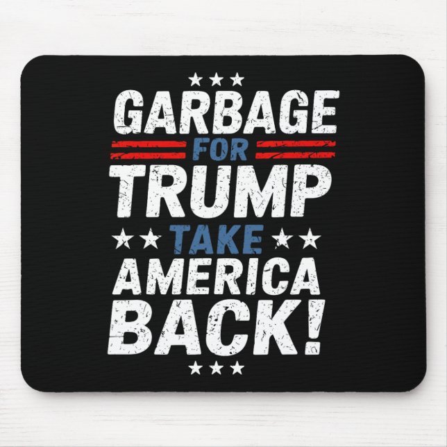 Mousepad Garge For Trump Take America Ck Presidential Elect (Frente)