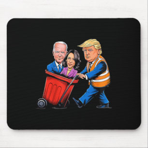 Mousepad Garge para Trump 2024 Hora Divertida para Tirar Ga