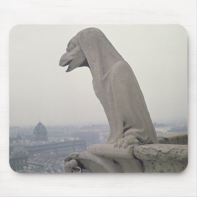 Mousepad Gárgula na balaustrada do grandioso (Frente)